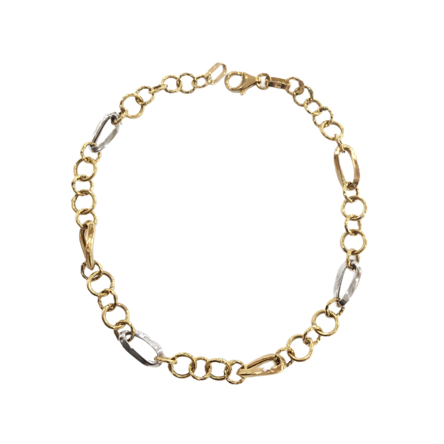 Pulseira Ouro Bicolor MACE