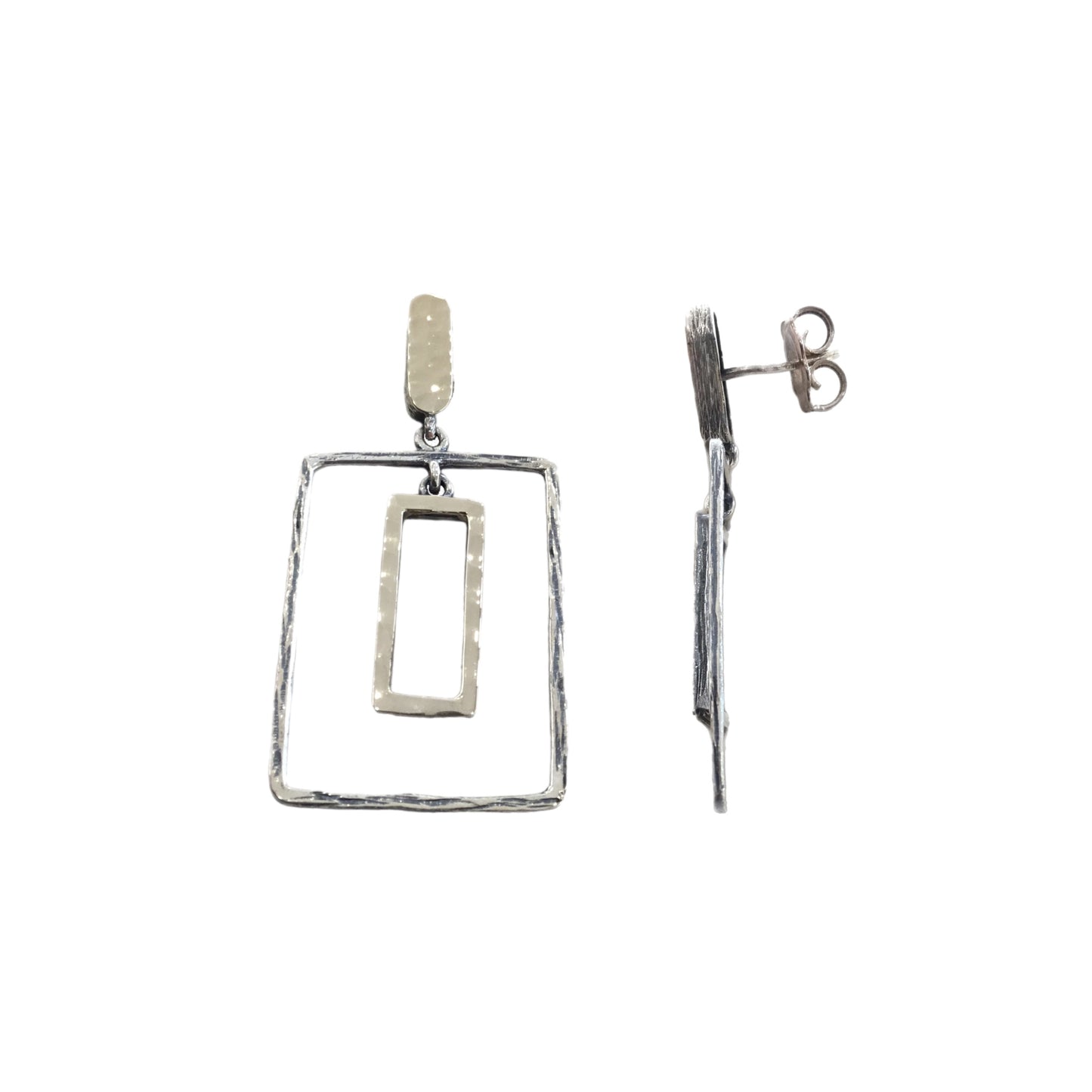 Brincos Prata e Ouro MACE