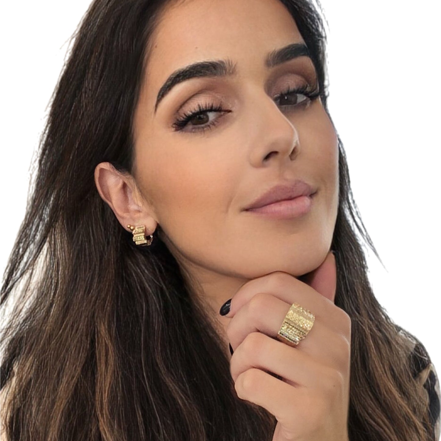 Anel Prata Dourada EUGÉNIO CAMPOS