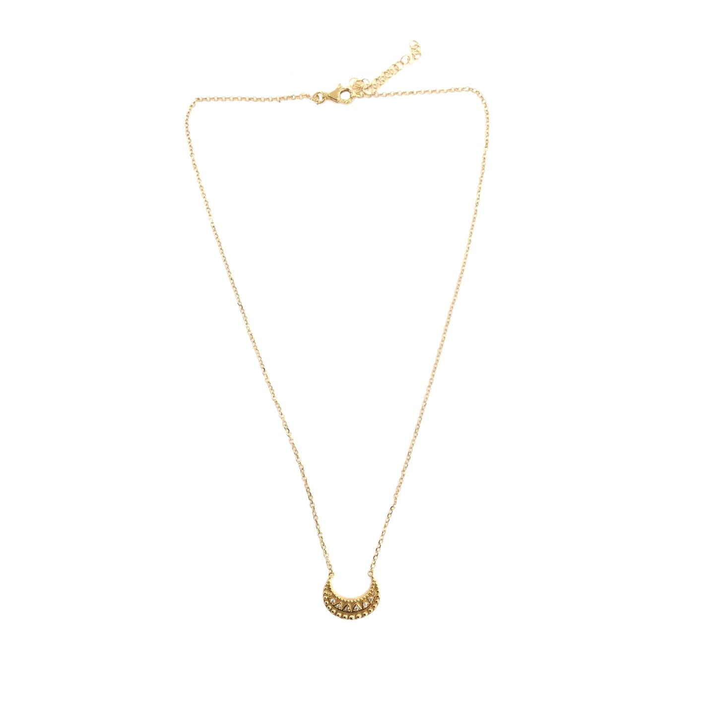 Colar Prata Dourada MACE