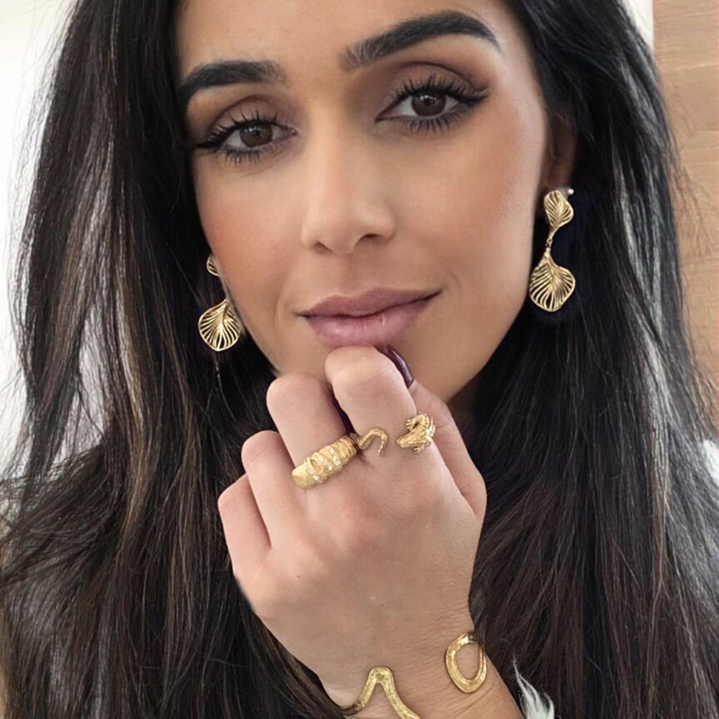 Escrava Prata Dourada MACE