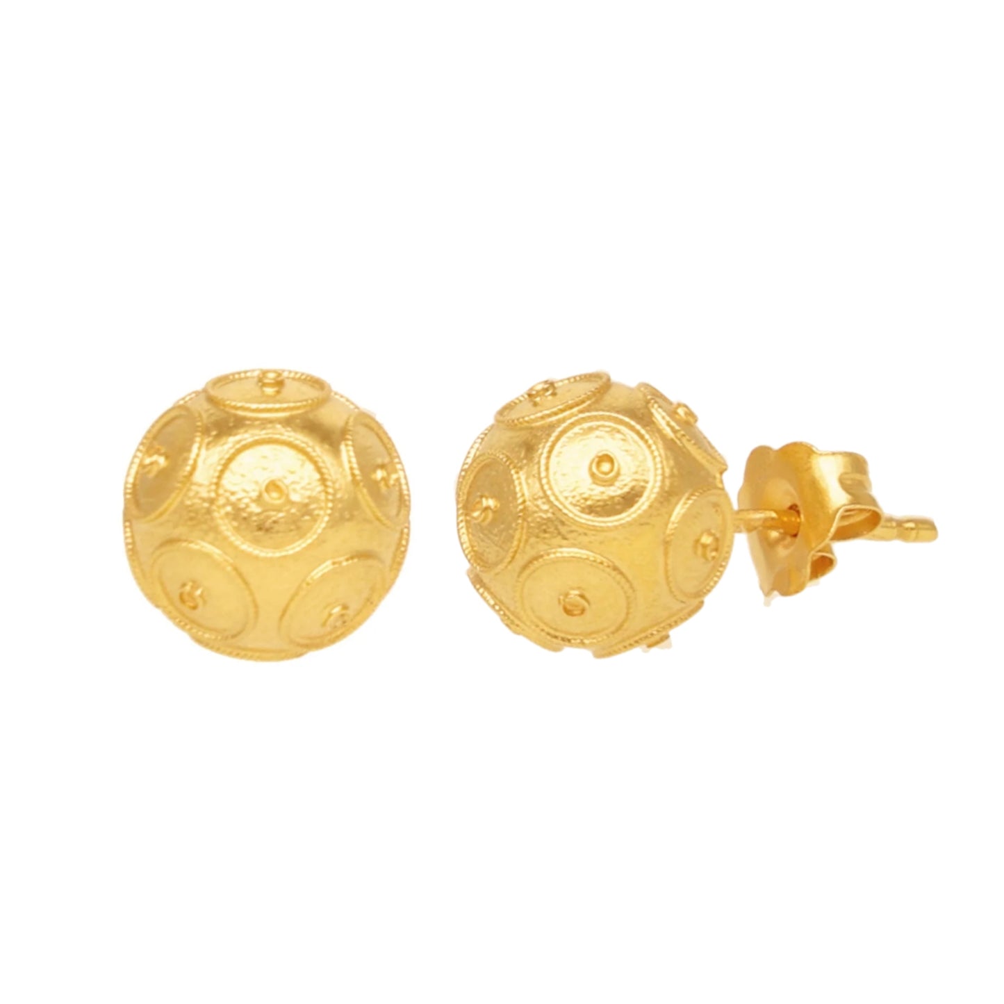 Brincos Ouro Conta de Viana 5mm MACE