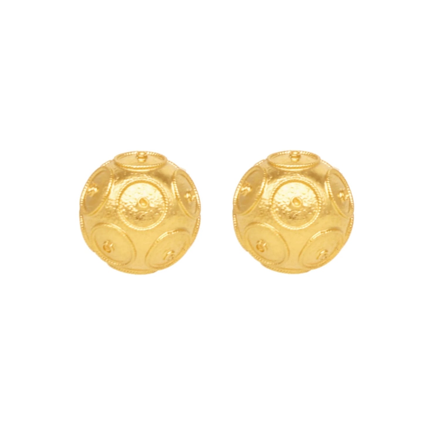 Brincos Ouro Conta de Viana 5mm MACE