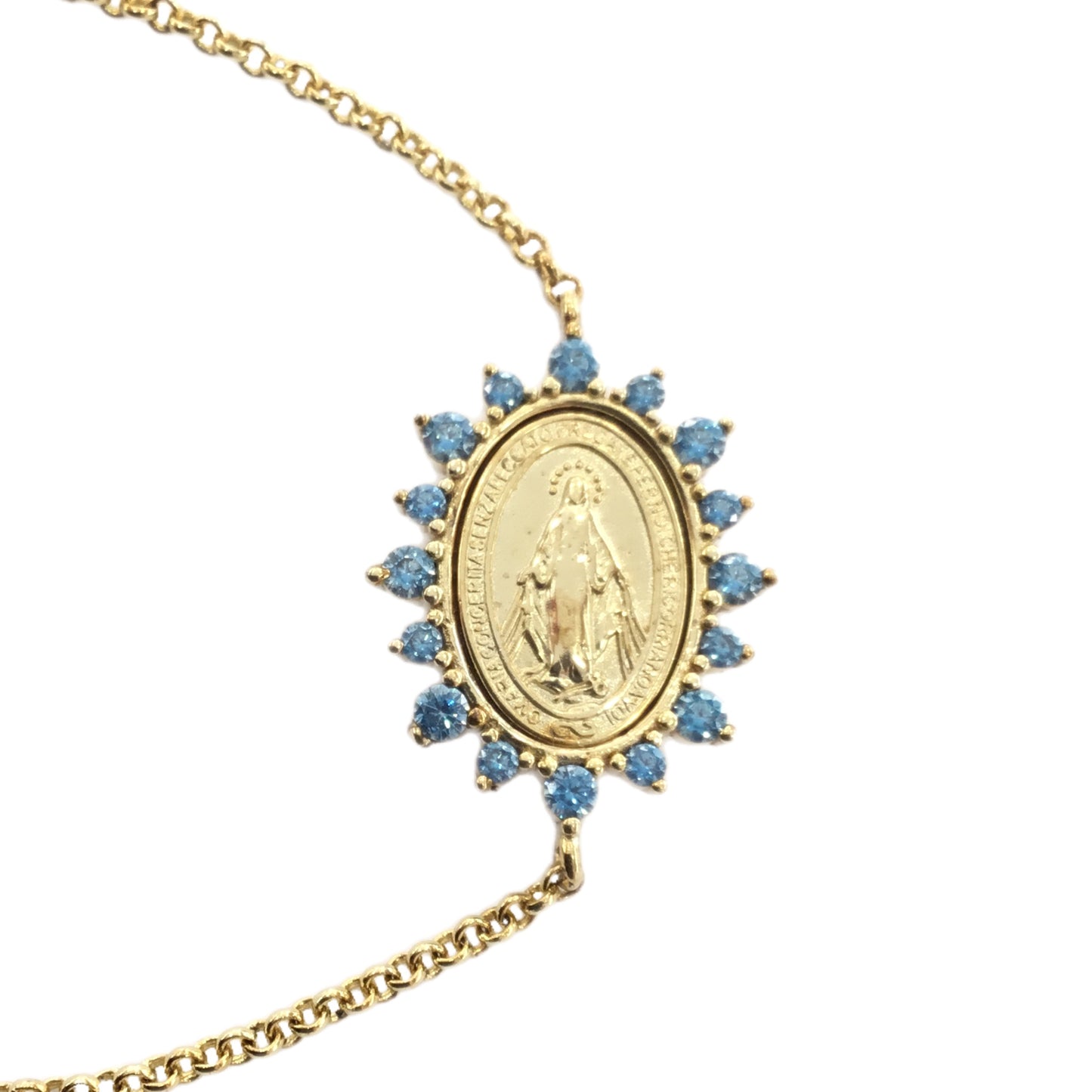 Pulseira Prata Dourada GOFREY