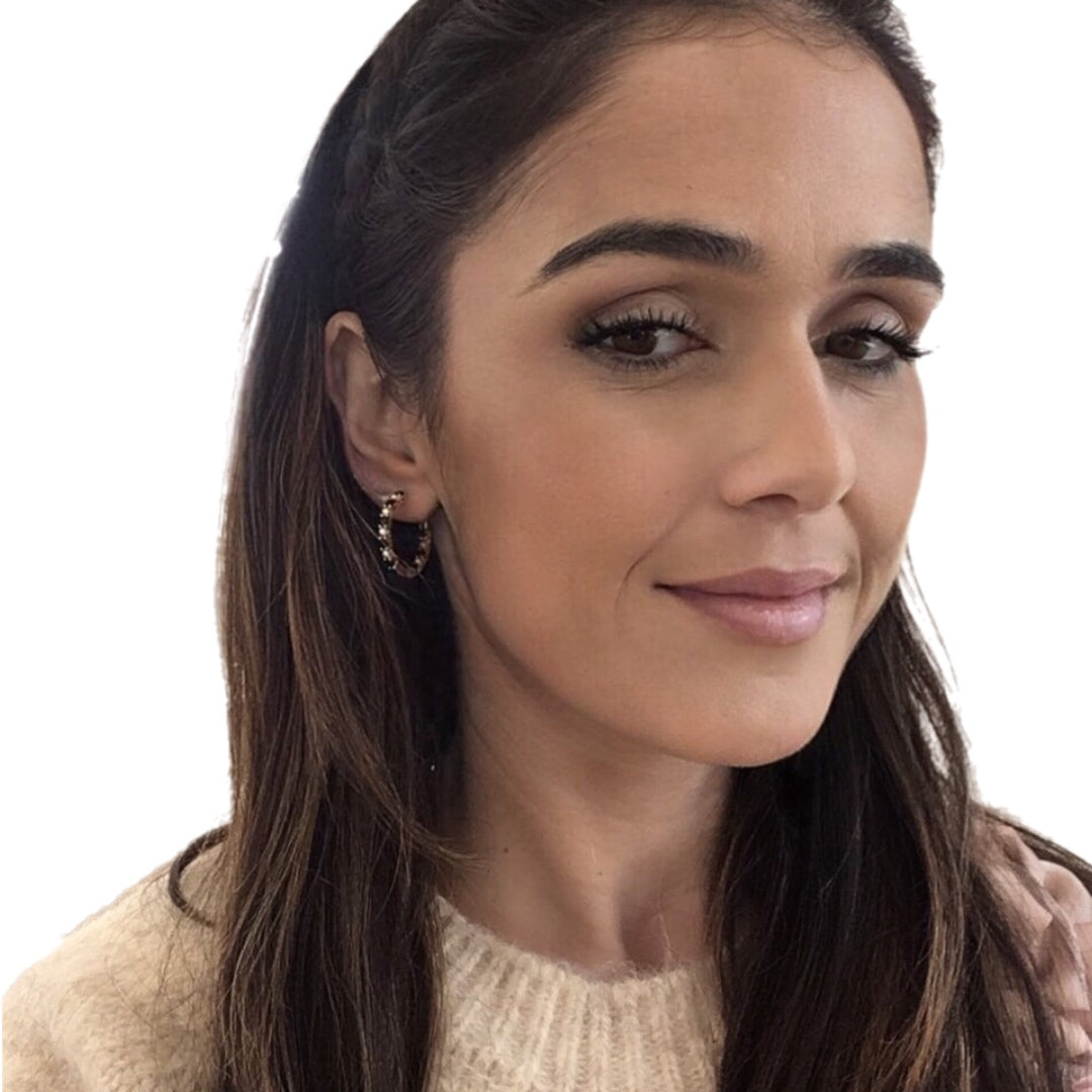 Argolas Prata Dourada MACE