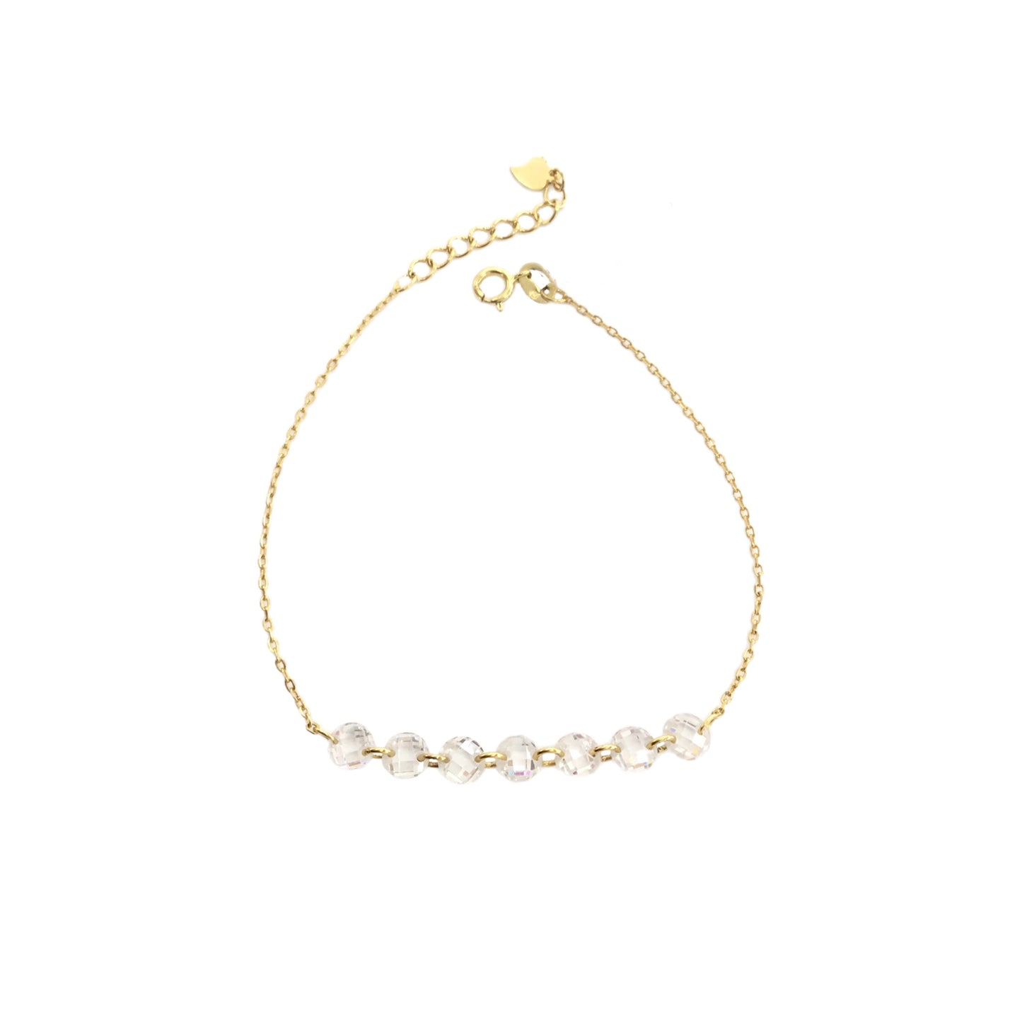 Pulseira Prata Dourada MACE