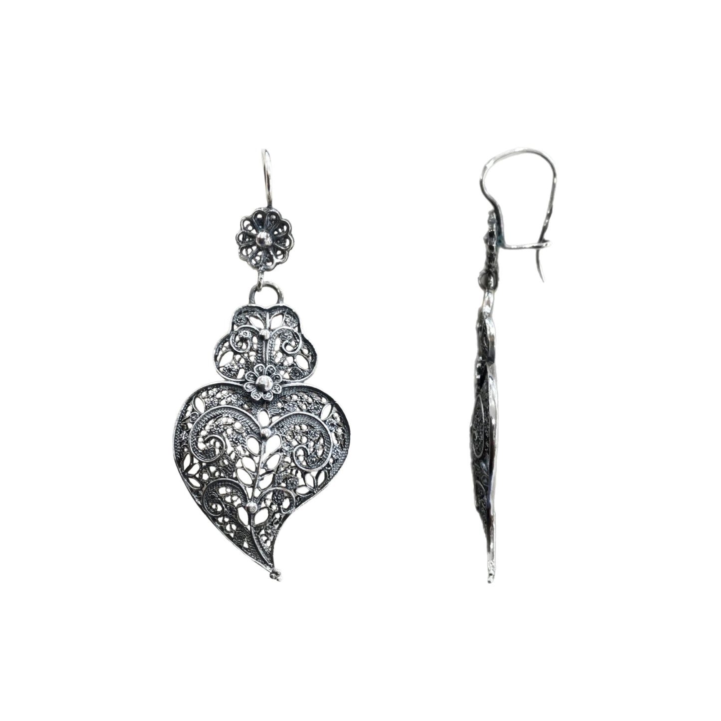 Brincos Filigrana Prata MACE