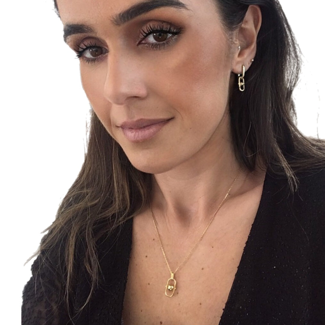 Brincos Prata Dourada ANIA HAIE