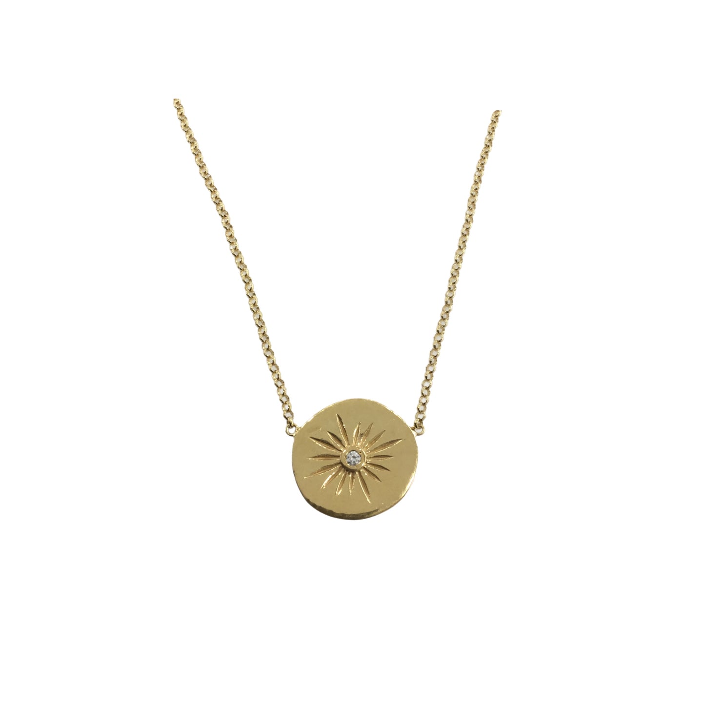 Colar Prata Dourada MACE