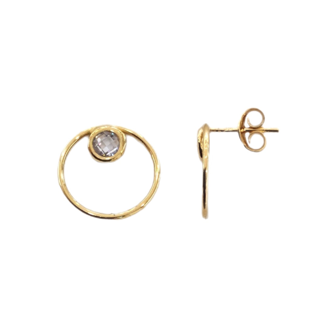 Brincos Prata GOFREY