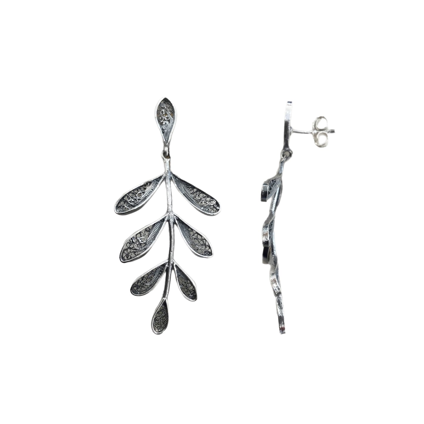 Brincos Filigrana Prata MACE