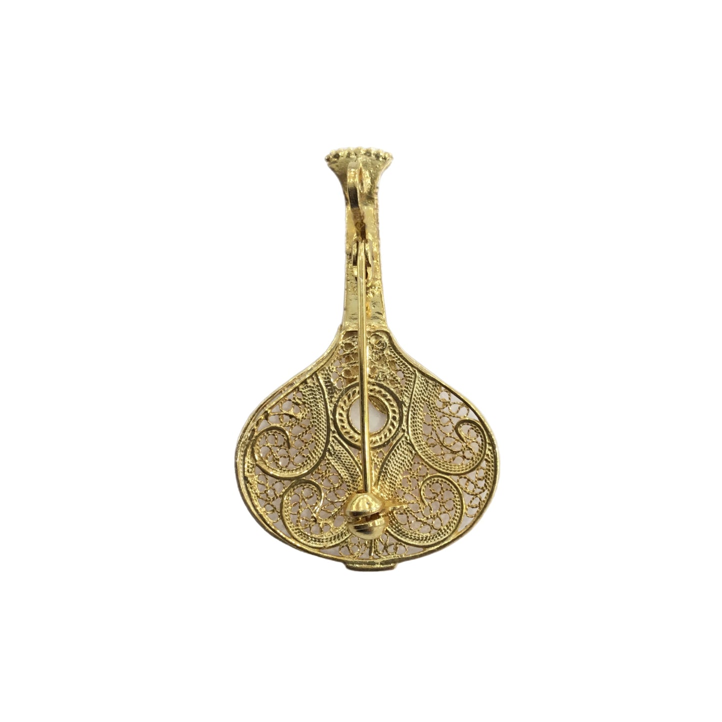 Afinete e Medalha Prata Dourada MACE