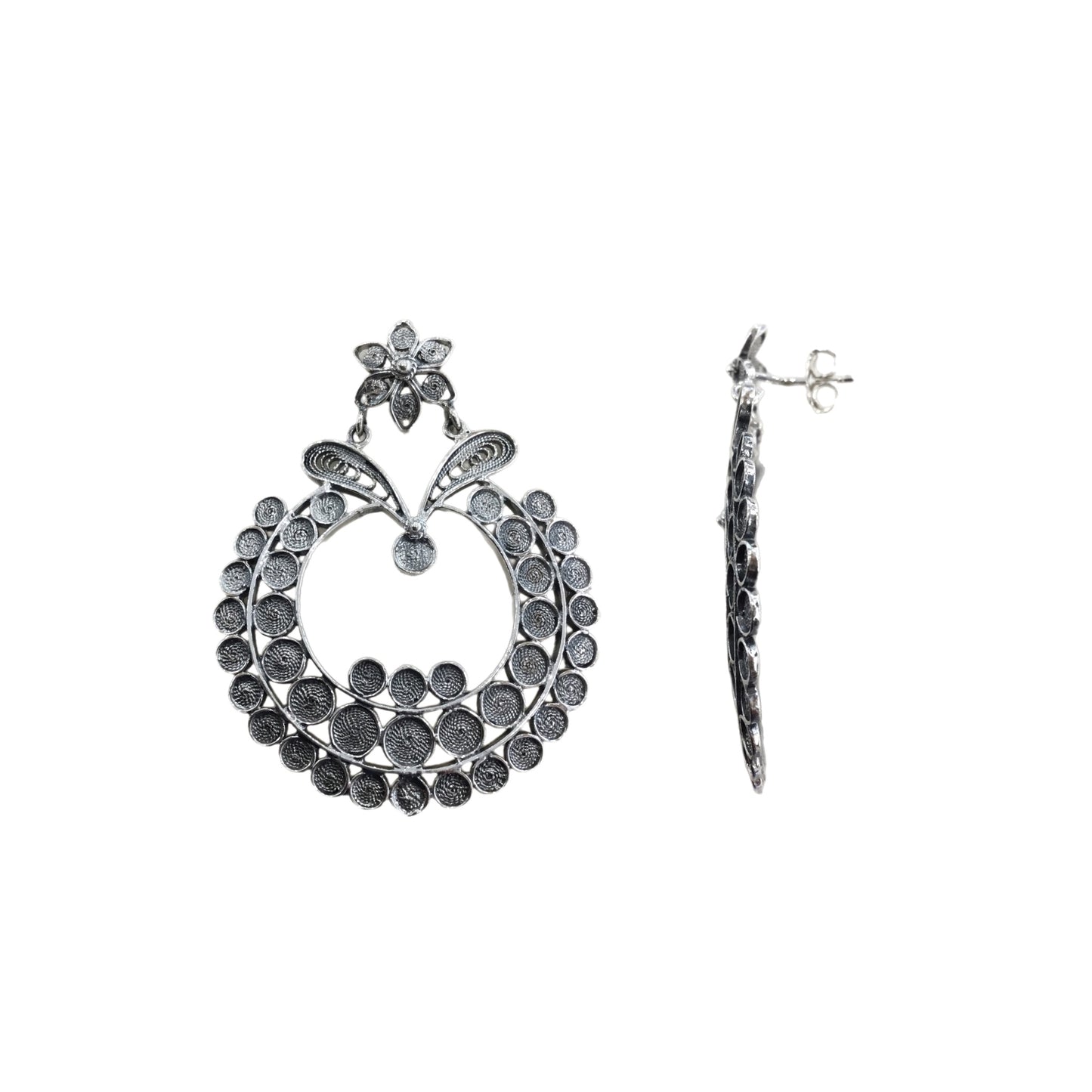Brincos Filigrana Prata MACE