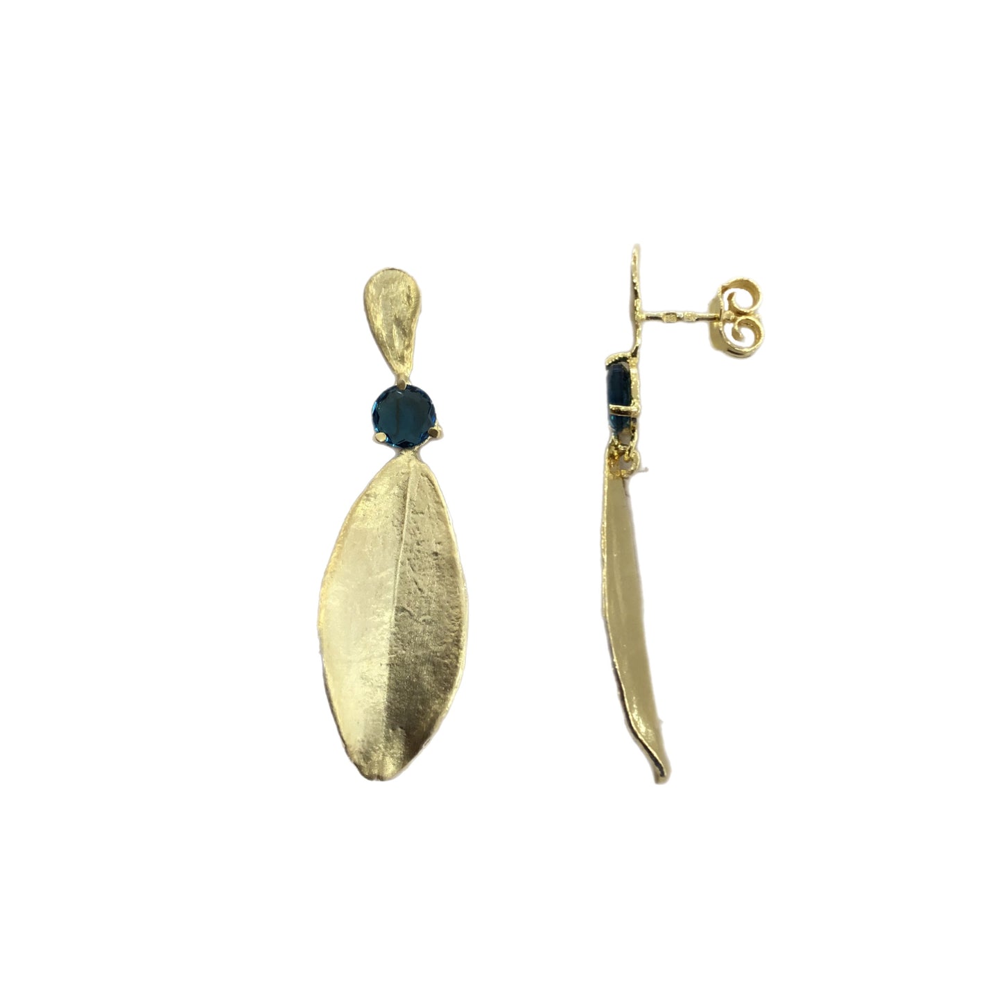 Brincos Prata Dourada MACE