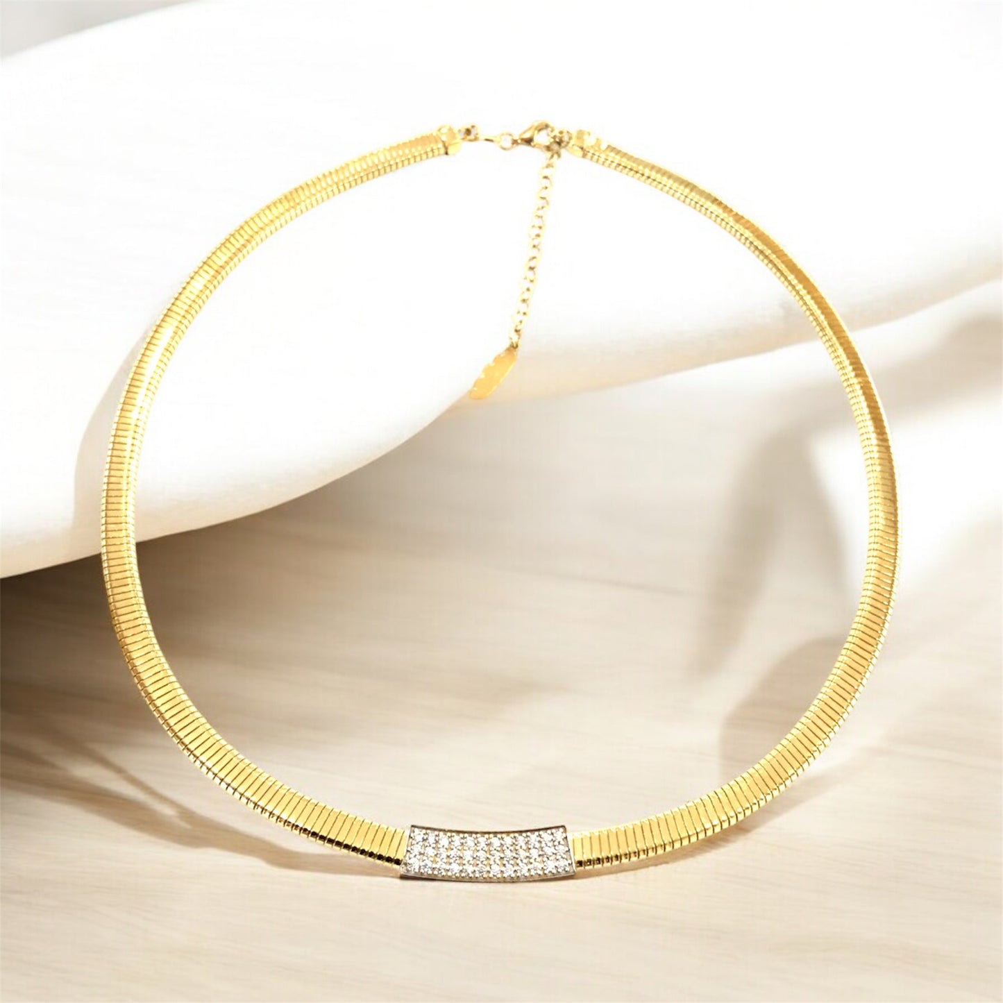 Colar Prata Dourada EUGÉNIO CAMPOS