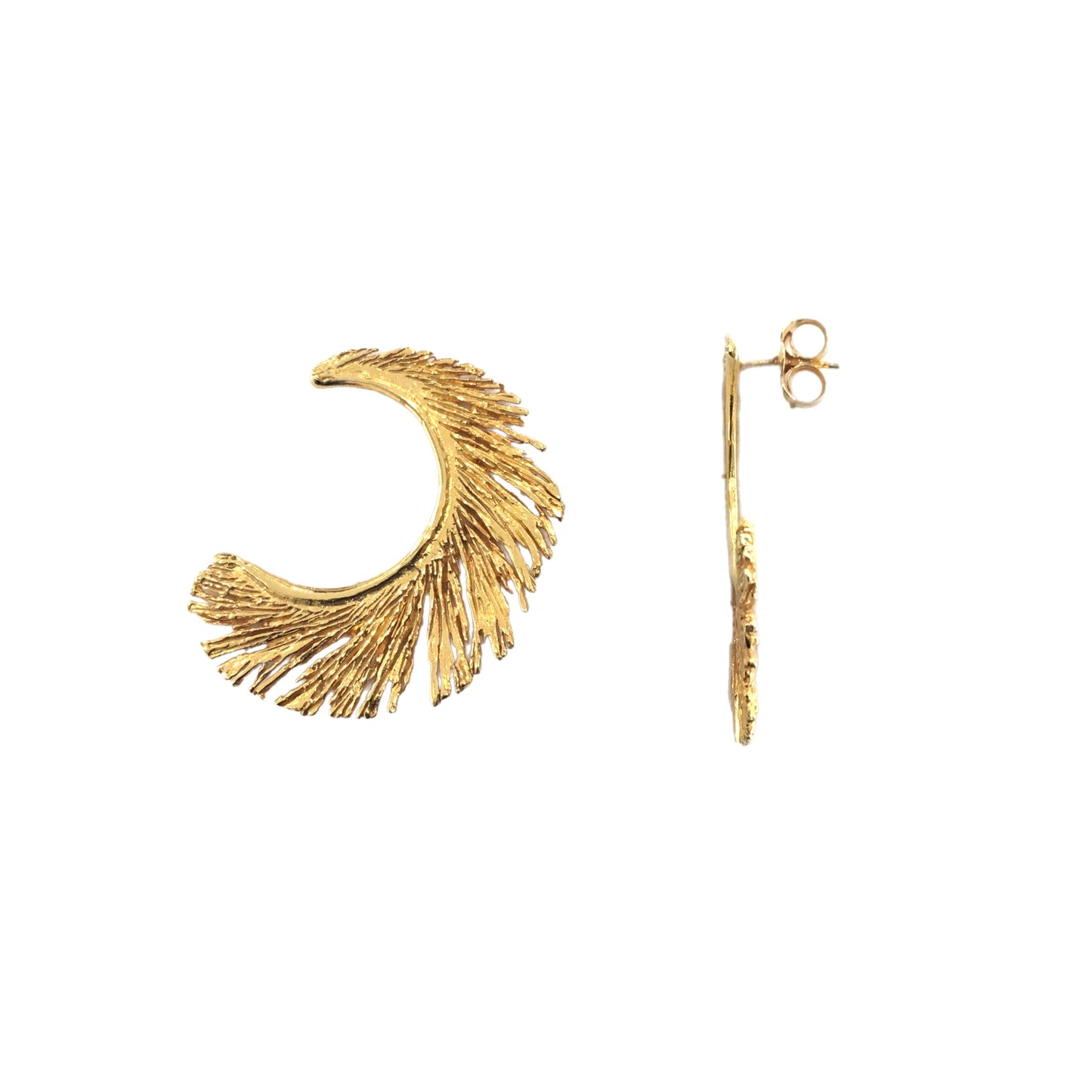 Brincos Prata Dourada MACE