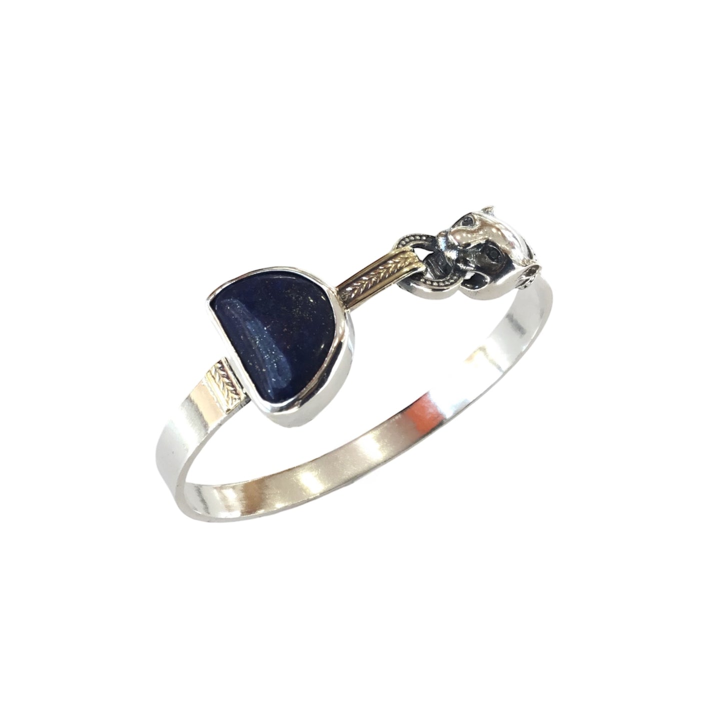 Pulseira Prata e Ouro MACE