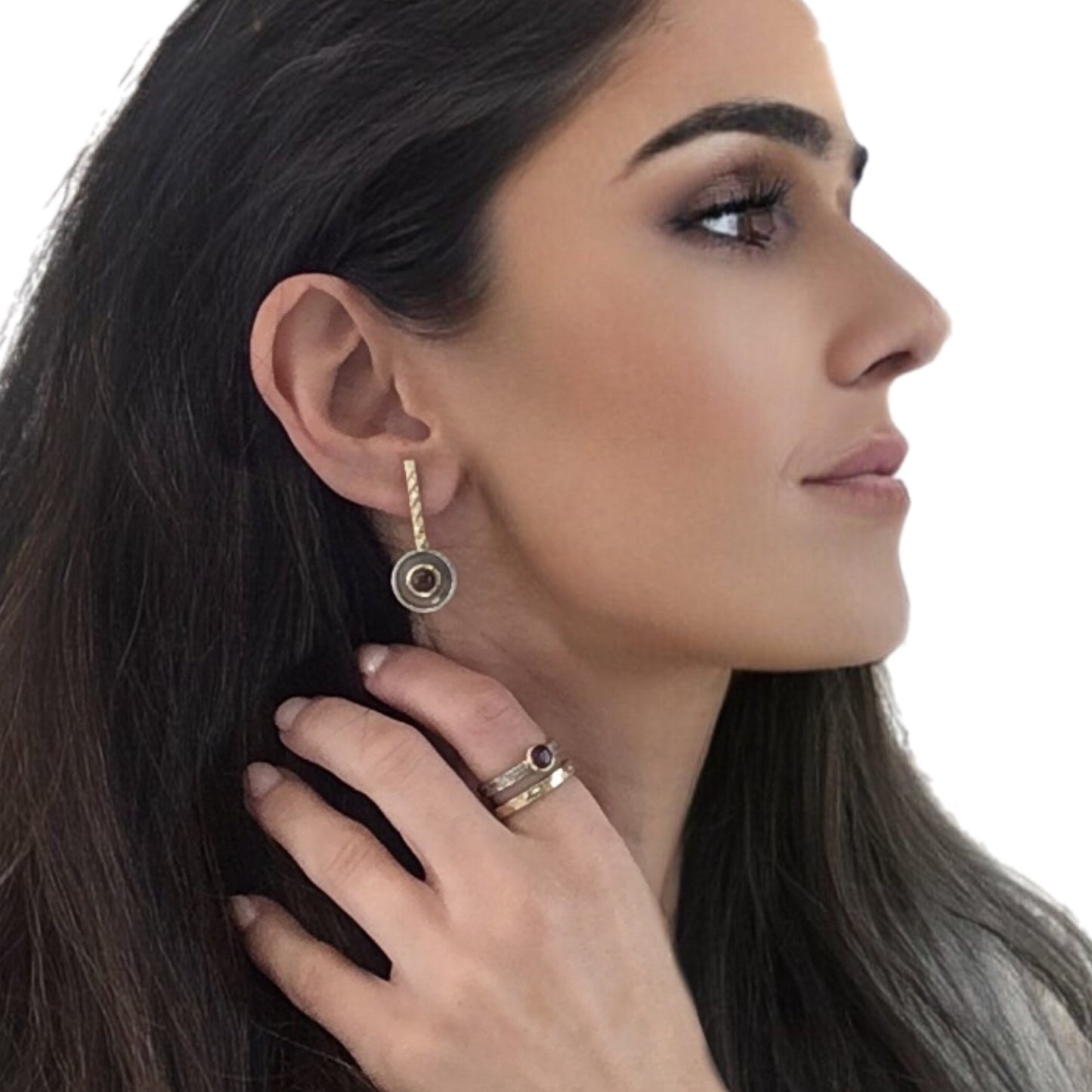 Anel Prata e Ouro MACE