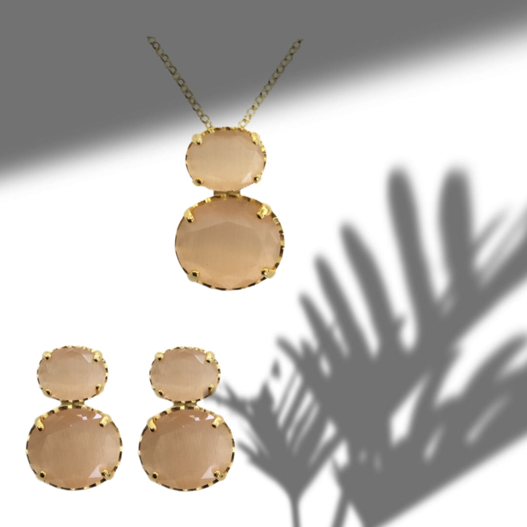 Colar Prata Dourada MACE