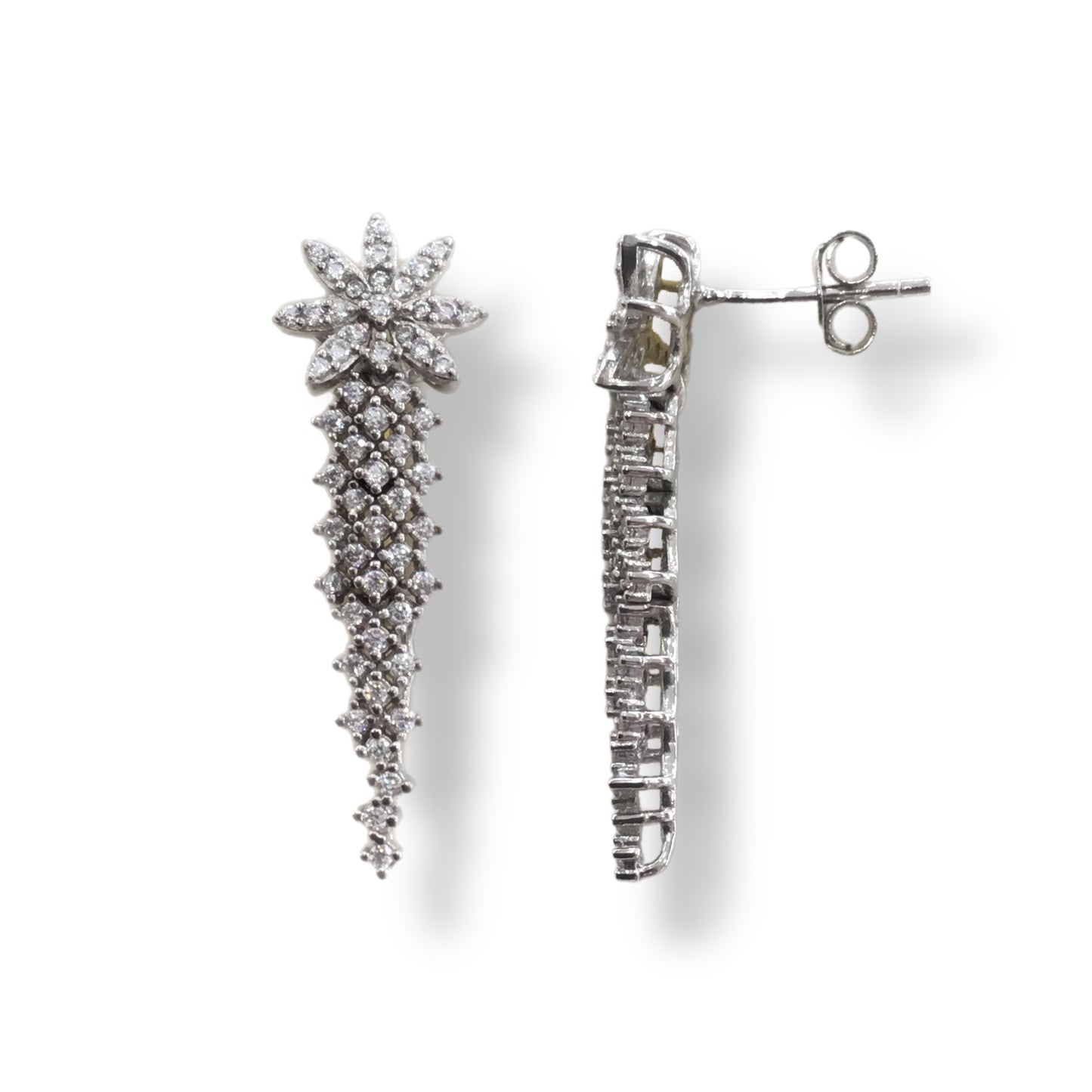 Brincos Prata Forever Wedding