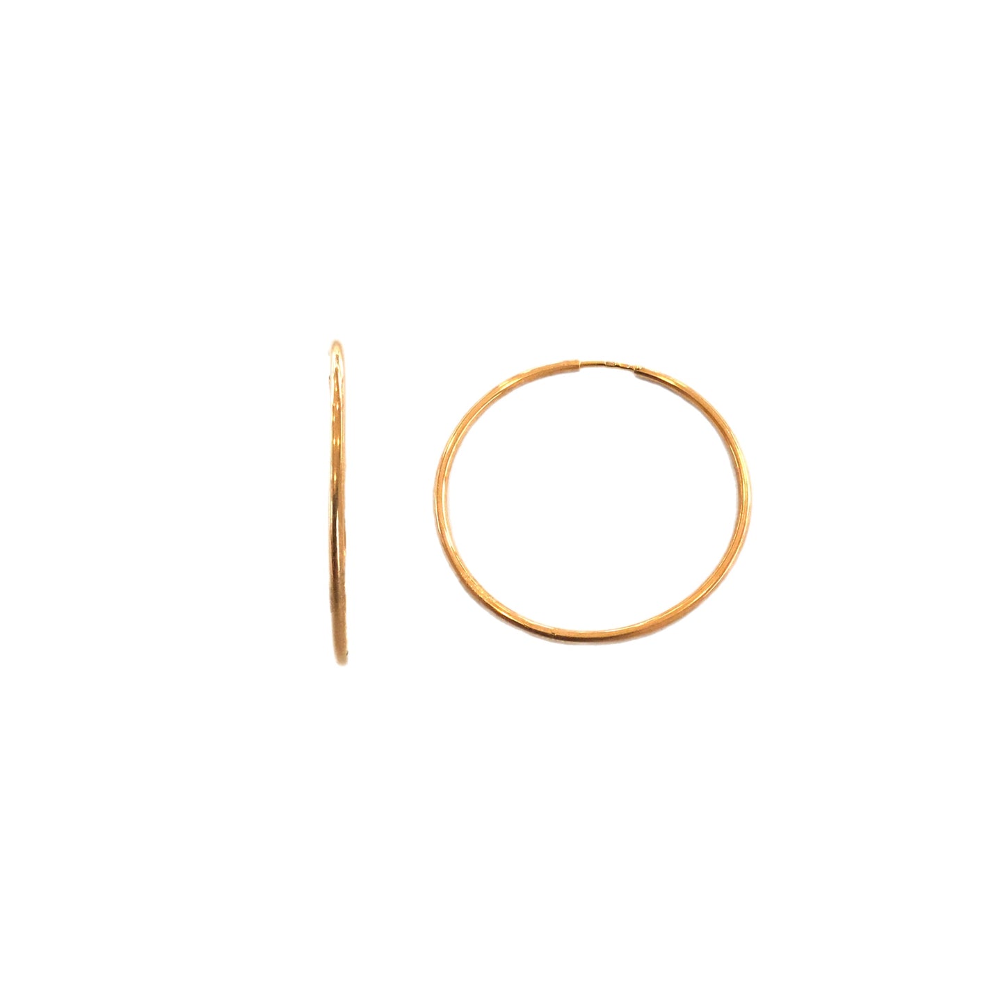 Argolas Ouro 1,5cm MACE