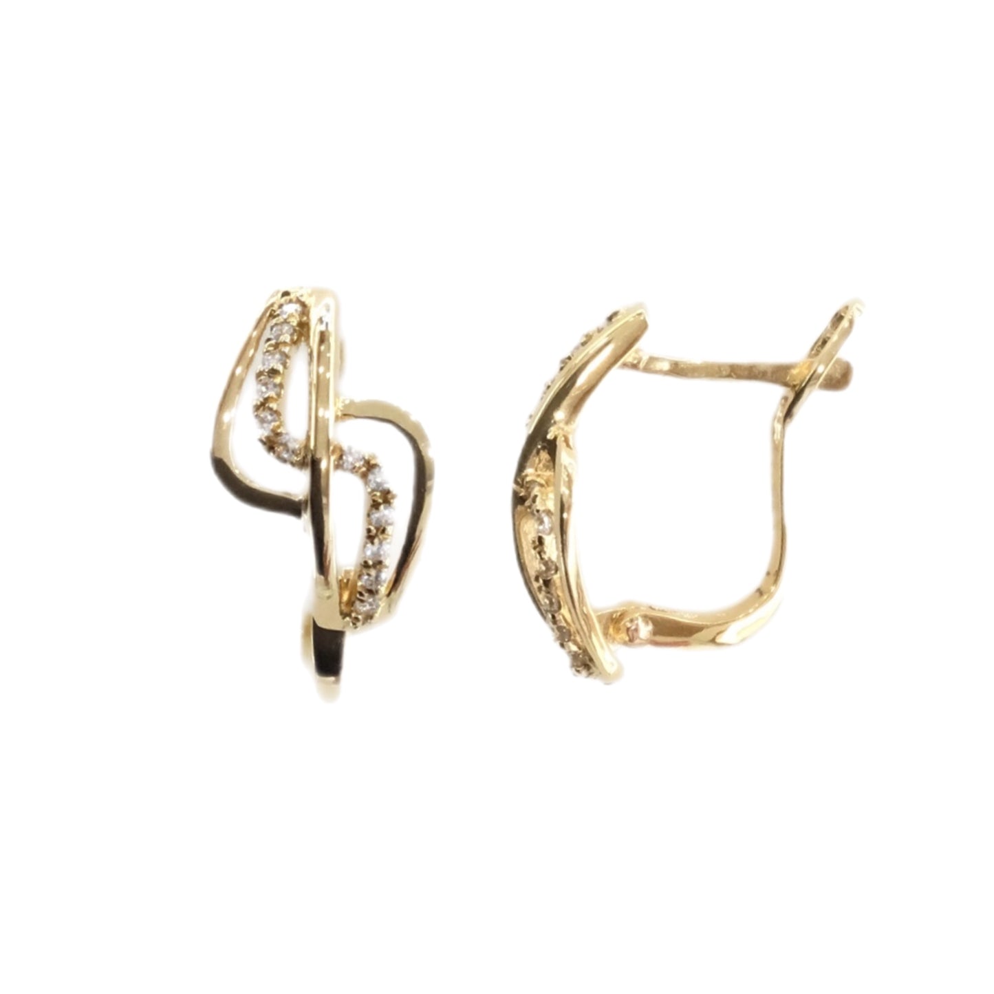 Brincos Ouro Amarelo MACE