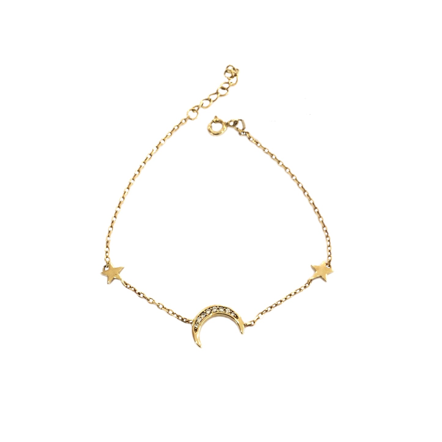 Pulseira Prata Dourada MACE