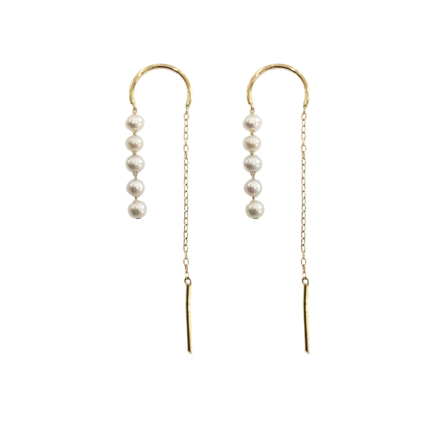 Brincos Ouro Amarelo MACE