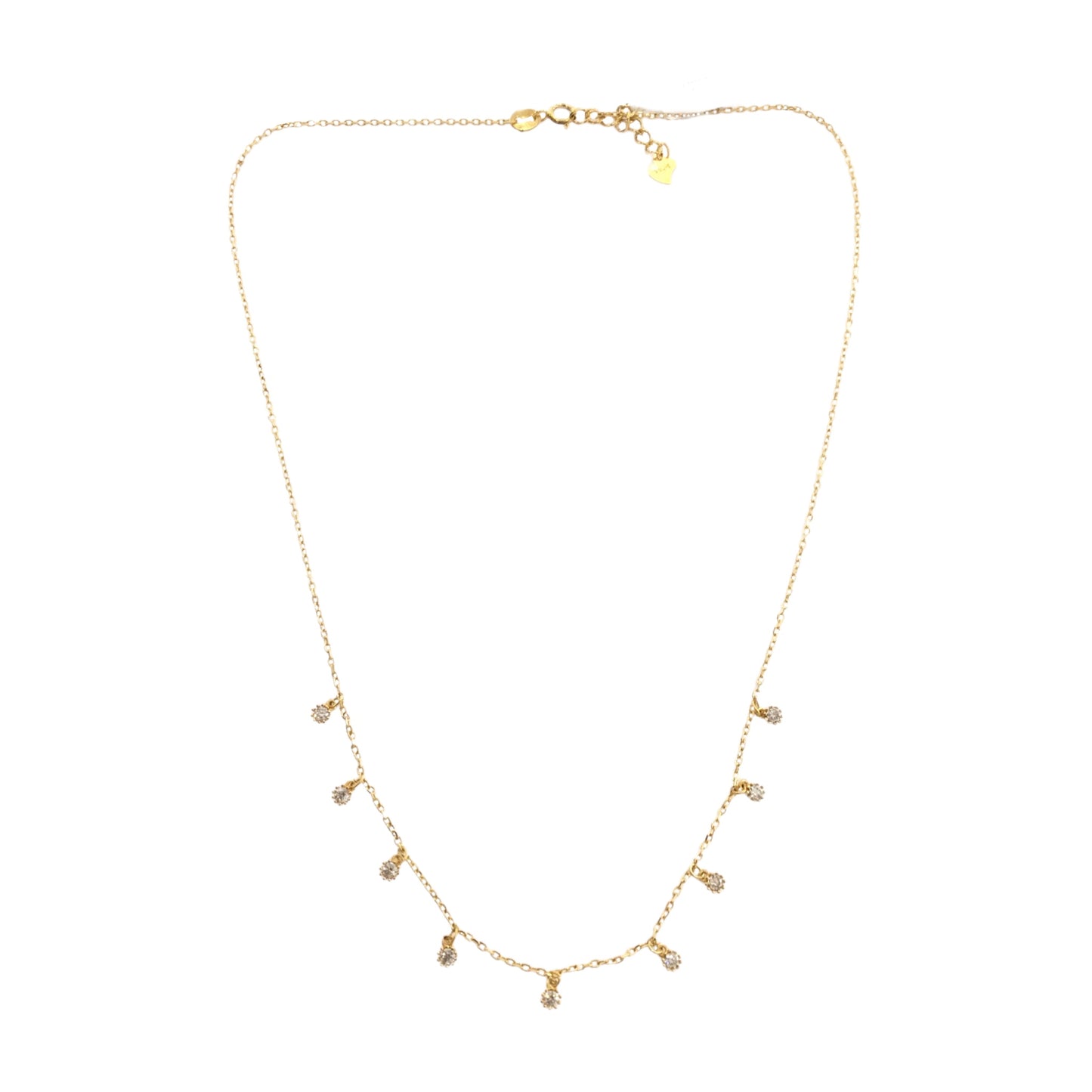 Colar Prata Dourada MACE