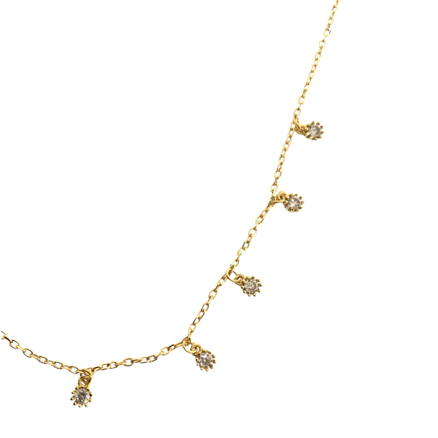 Colar Prata Dourada MACE