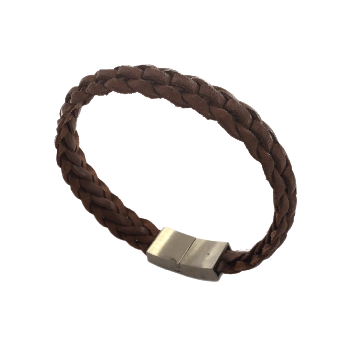 Pulseira Couro e Aço MACE