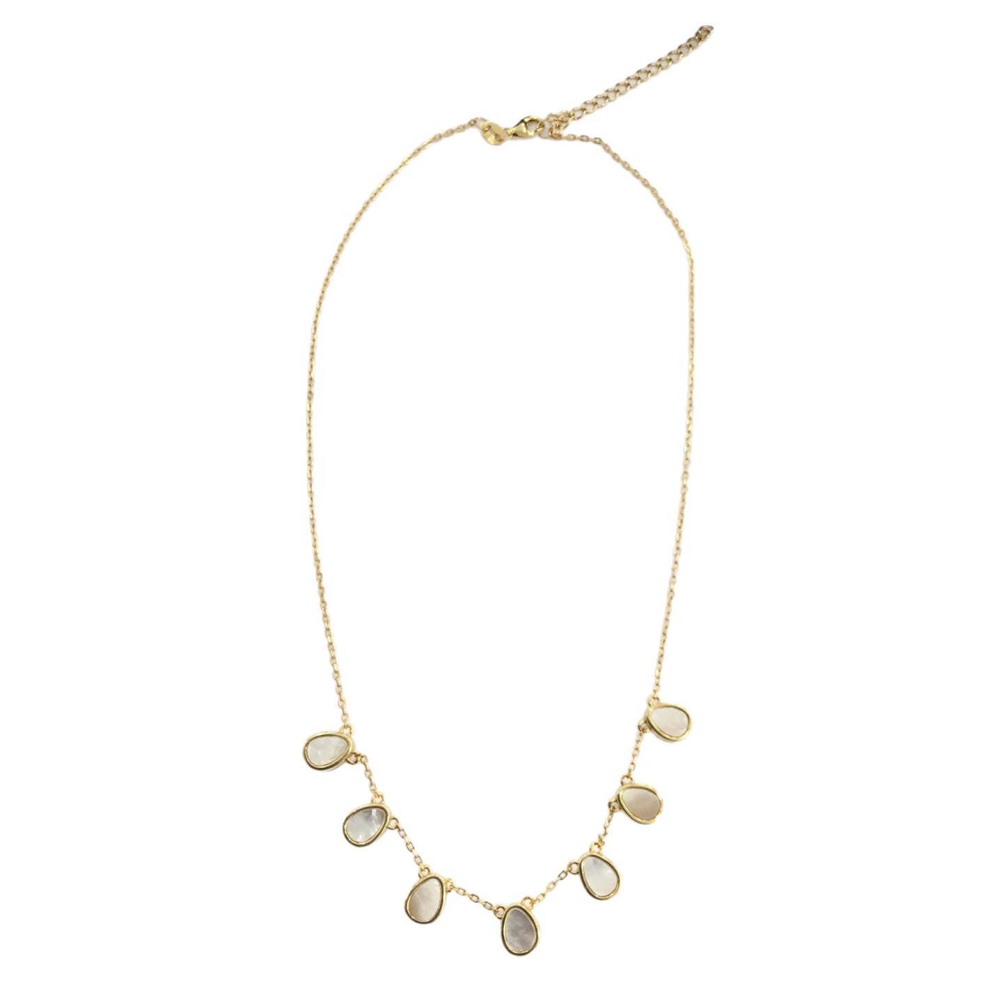 Colar Prata Dourada MACE