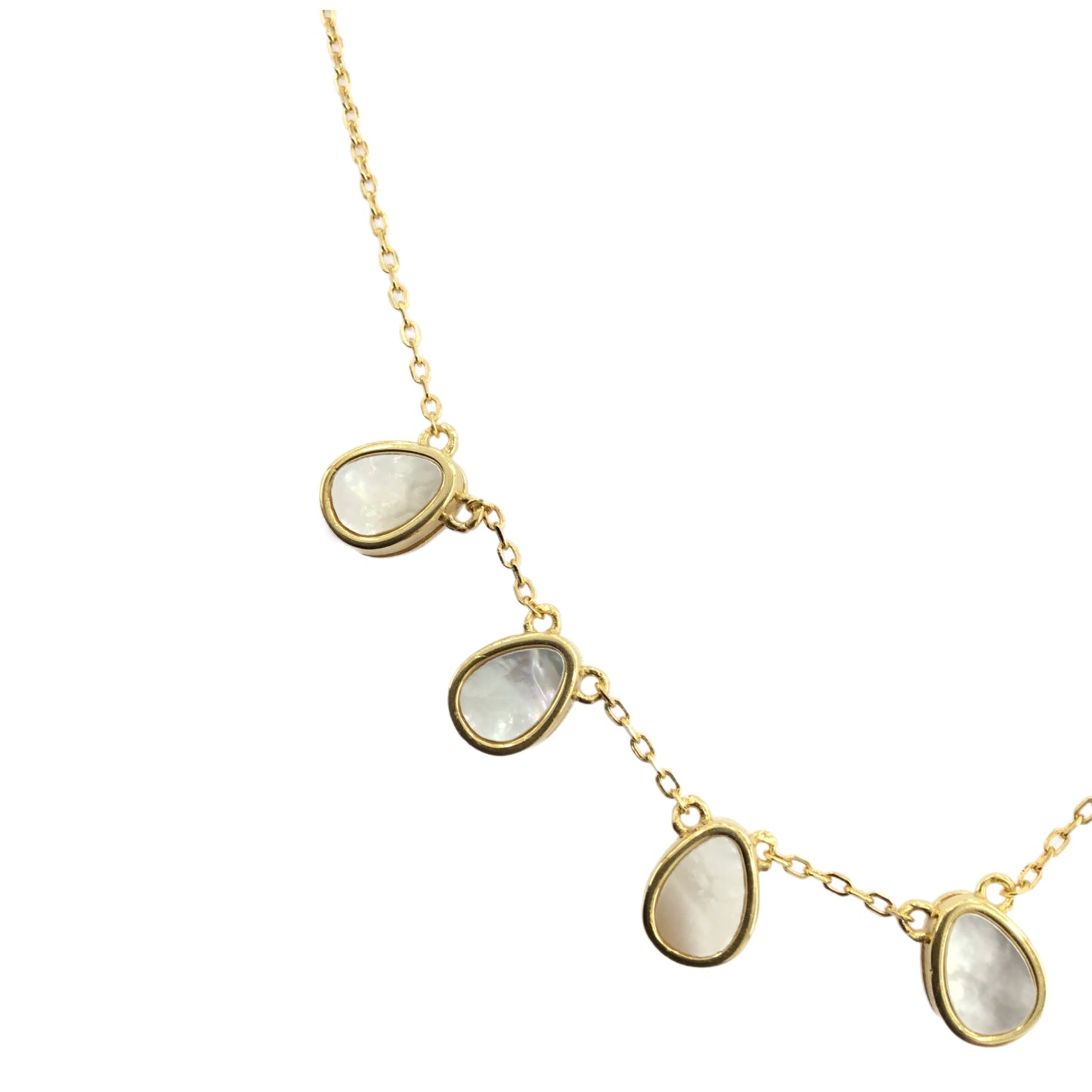 Colar Prata Dourada MACE