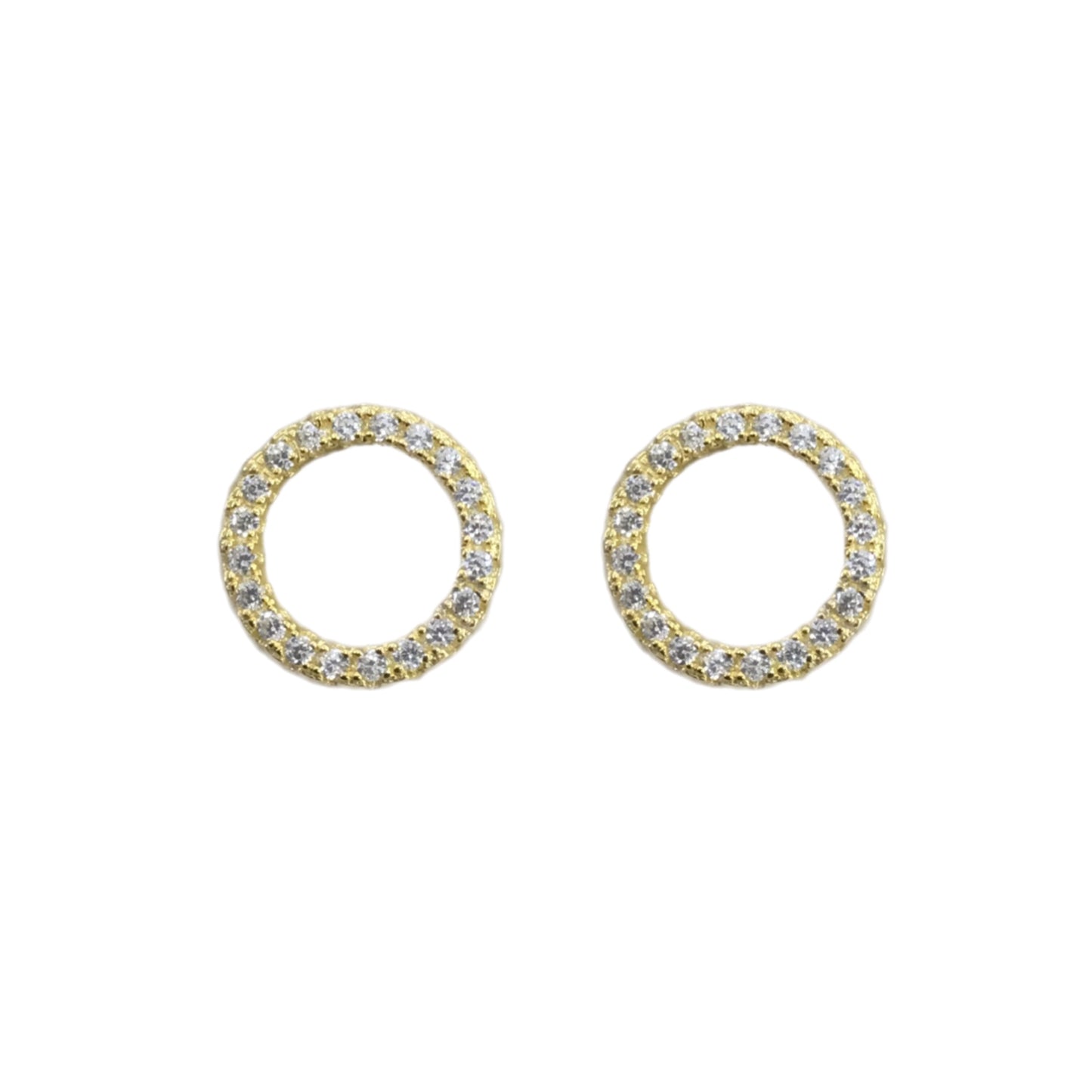 Brincos Prata Dourada MACE