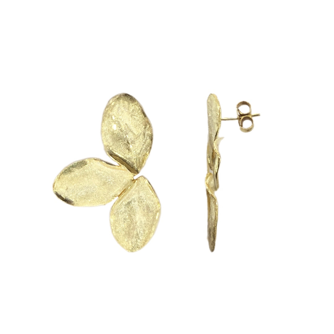 Brincos Prata Dourada MACE