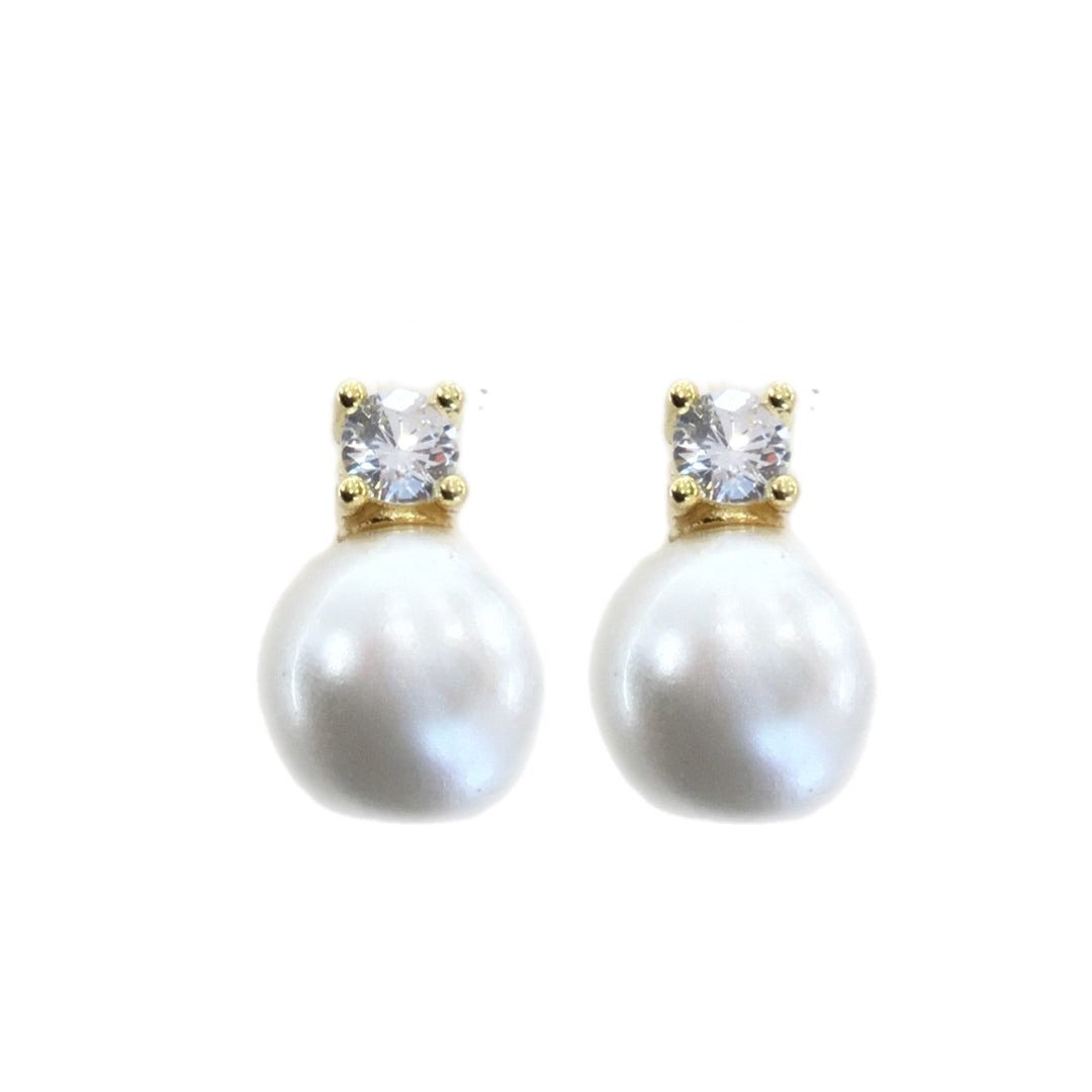 Brincos Prata Dourada MACE