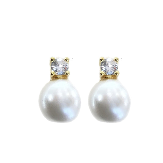 Brincos Prata Dourada MACE