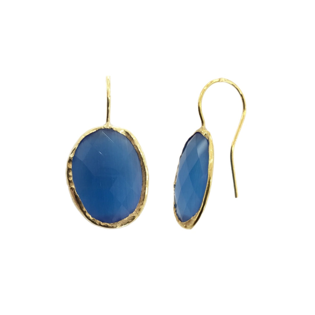 Brincos Prata Dourada MACE