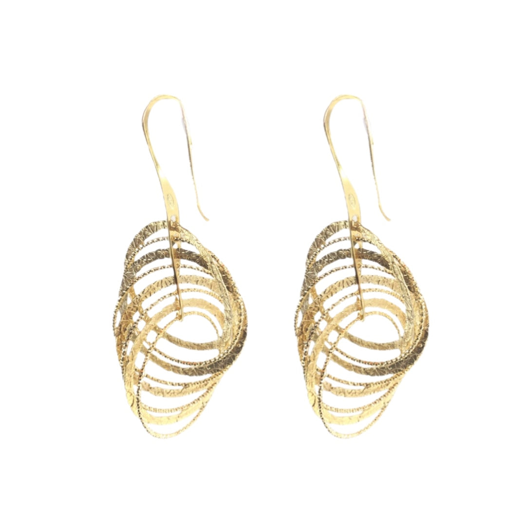 Brincos Prata Dourada MACE