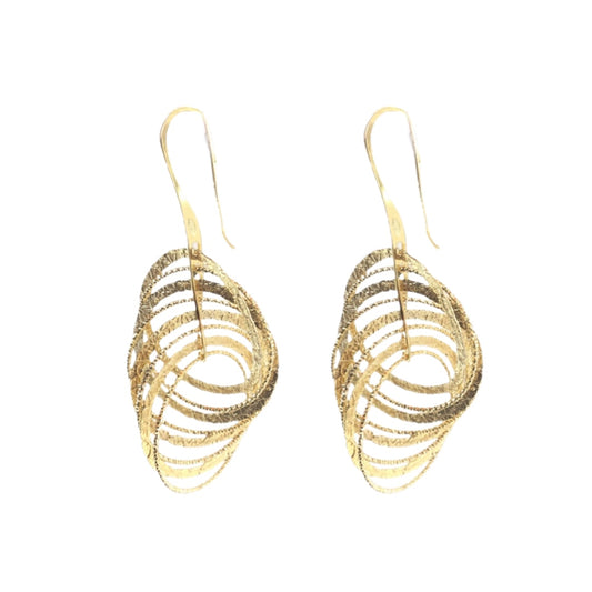 Brincos Prata Dourada MACE