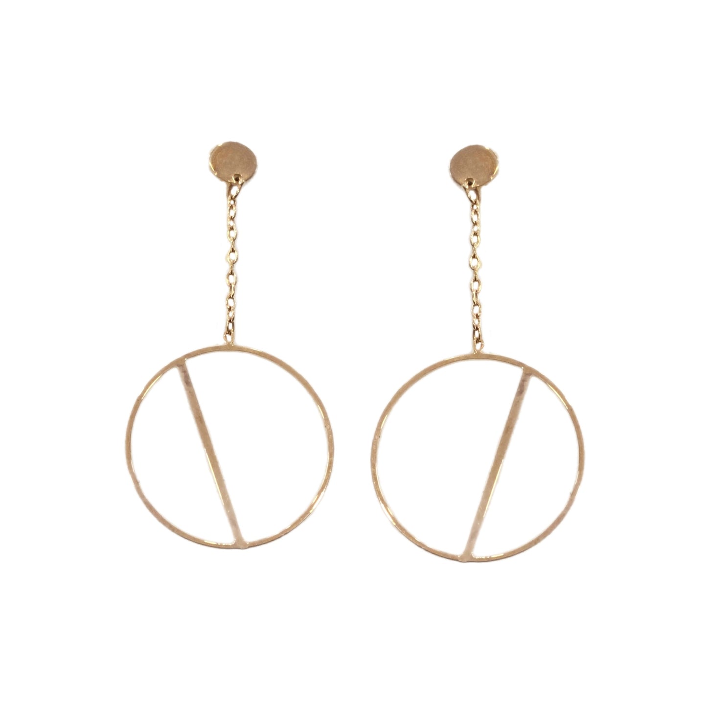 Brincos Ouro Amarelo MACE