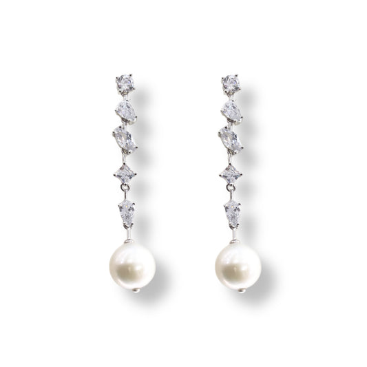 Brincos Prata Forever Wedding