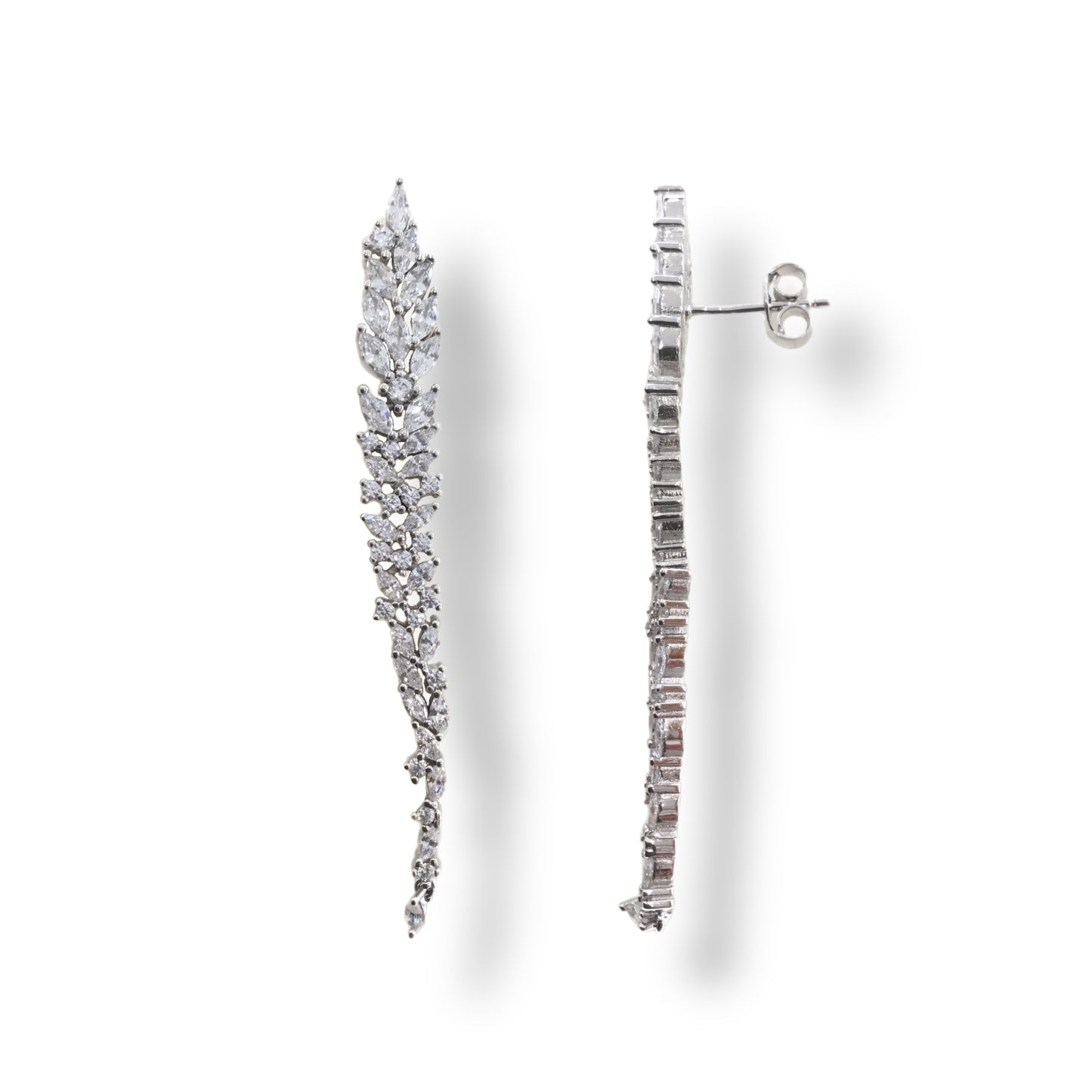 Brincos Prata Forever Wedding